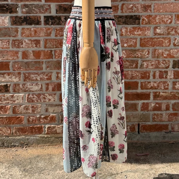 Anthropologie VERB by Pallavi Singhee “Condorcet” floral midi skirt / 6P / EUC - Picture 7 of 15
